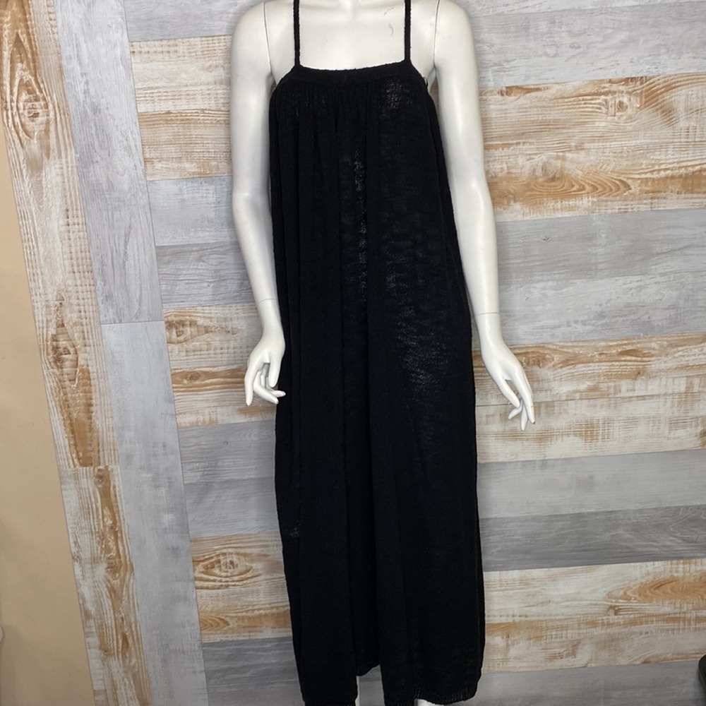 Free People Under The Stars Sweater Midi Dress black size XSmall